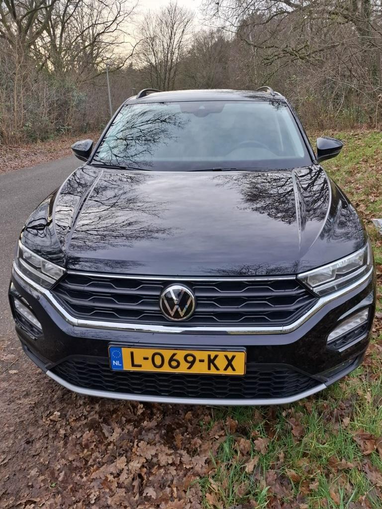 Volkswagen T-Roc 1.0 TSI 115pk 2021 Zwart / lage km, Auto's, Volkswagen, Voorwielaandrijving, Stof, Euro 6, 1194 kg
