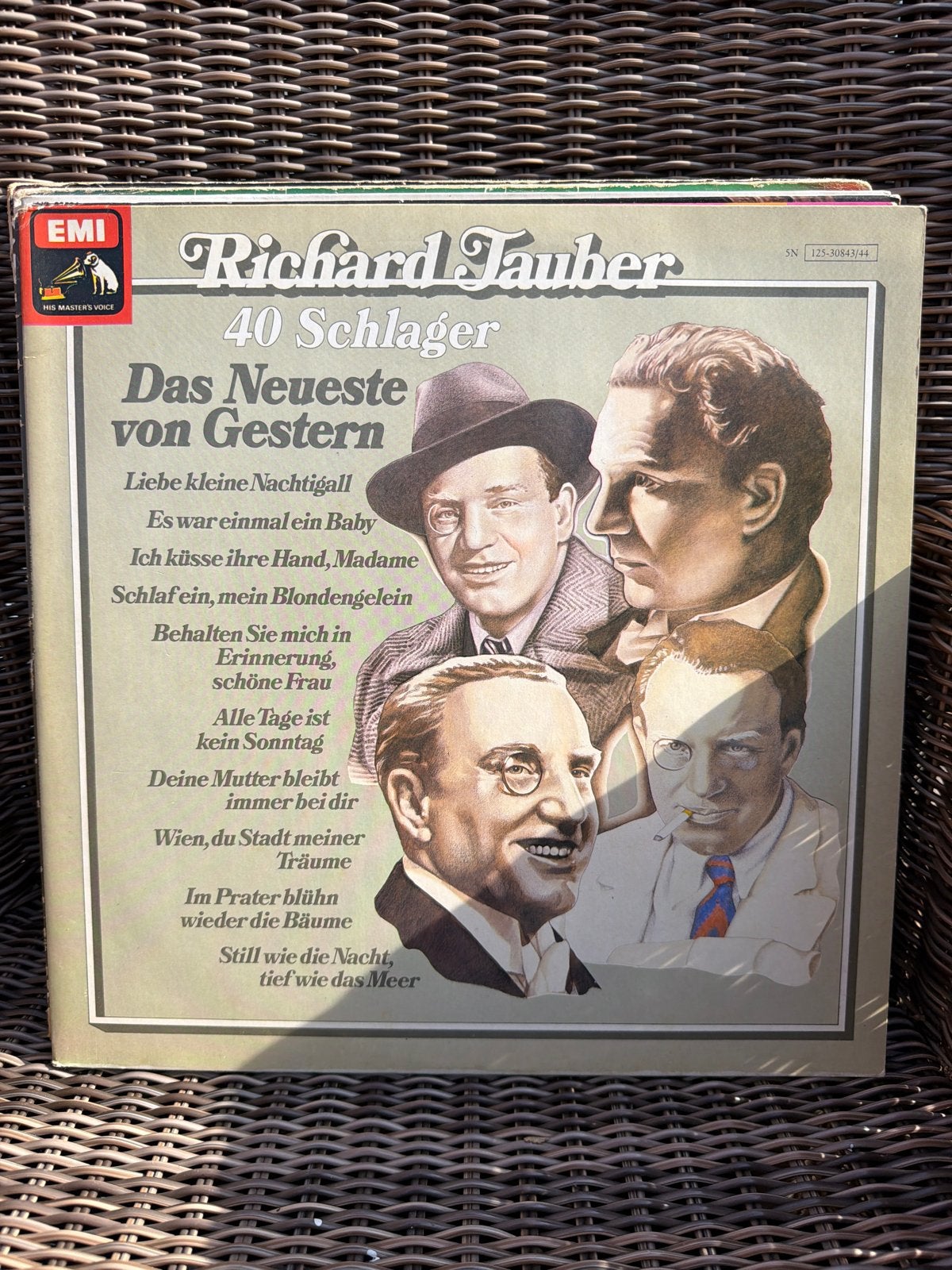 3.  Richard Tauber - 40 Schlager: Das Nieuwste van Gisteren, Gebruikt, Overige genres, Ophalen of Verzenden, 12 inch