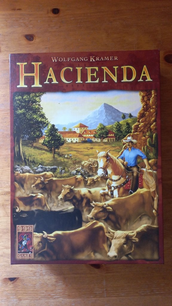 Hacienda van dubbelzijdebordspel, Een of twee spelers, Ophalen of Verzenden, Zo goed als nieuw