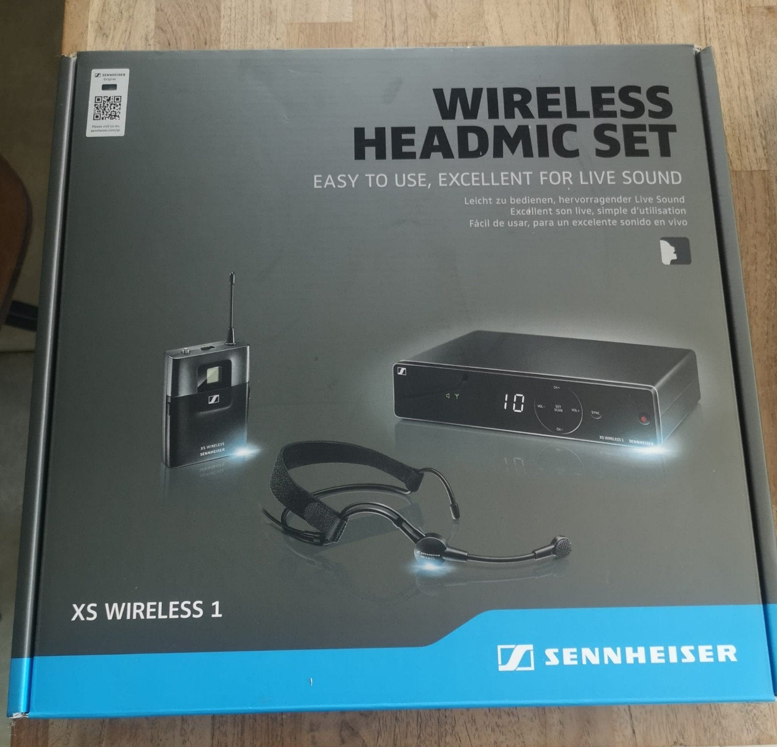 Sennheiser draadloze headset, Ophalen, Zo goed als nieuw