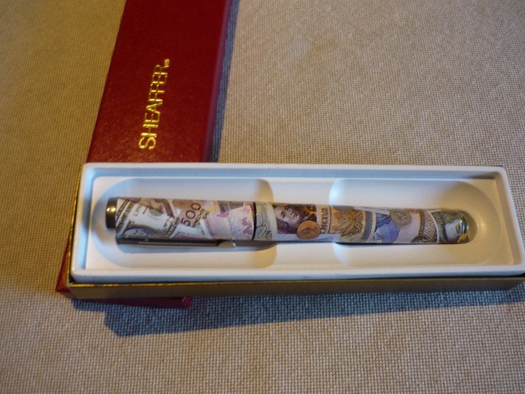 Vintage Balpoint, Verzamelen, Sheaffer, Balpen, Verzenden, Met reclame