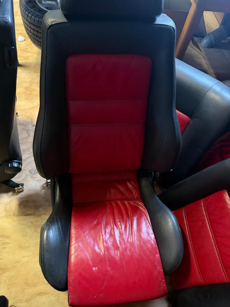 Uniek Compleet Interieur Golf 3 VR6 3-deurs - Rood/Zwart, Ophalen, Gebruikt, Volkswagen