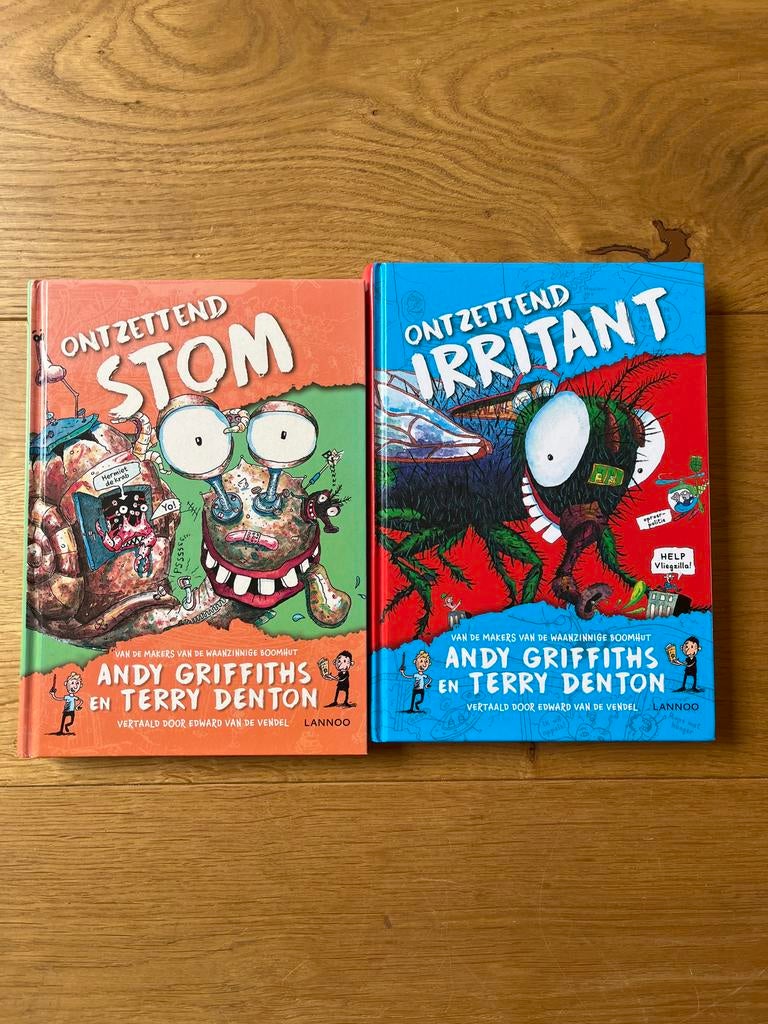 Ontzettend Stom & Ontzettend Irritant - Andy Griffiths, Boeken, Ophalen of Verzenden, Zo goed als nieuw, Fictie