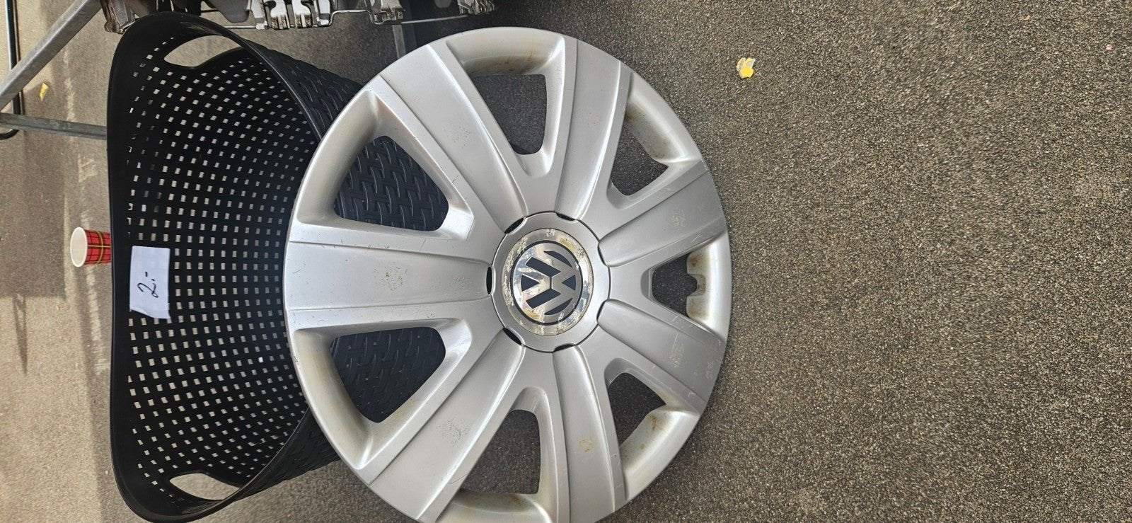 vw wieldop 1stuk polo 14 inch, Ophalen