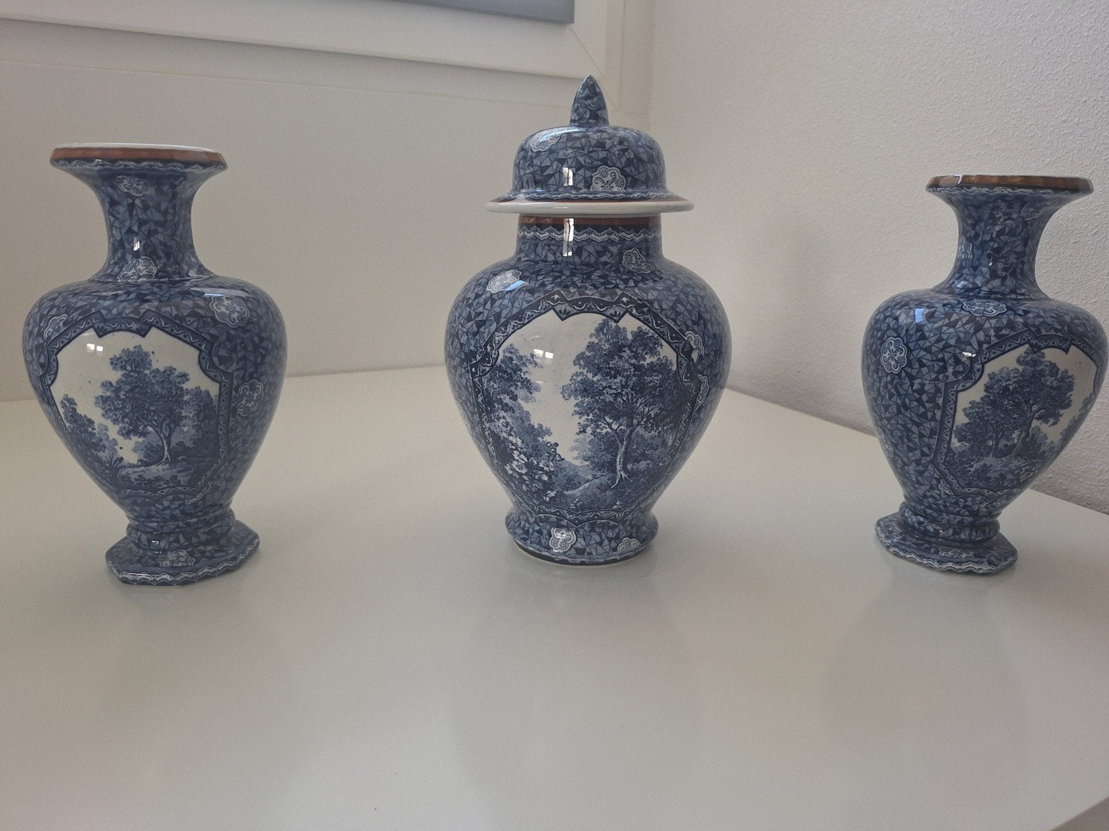 Antiek kaststel Villeroy & Boch, Ophalen