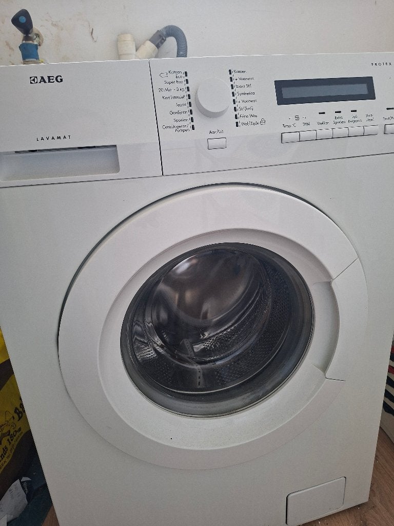 AEG Wasmachine, Witgoed en Apparatuur, Ophalen, Gebruikt, 85 tot 90 cm, 1200 tot 1600 toeren