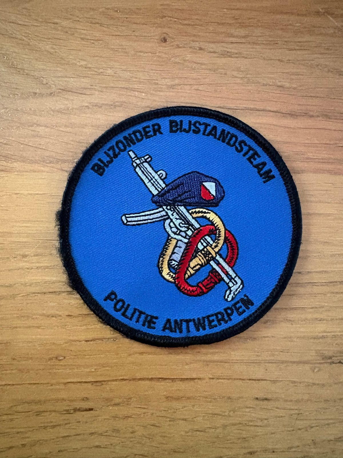 Bijzonder Bijstandsteam Politie Antwerpen Patch, Verzamelen, Ophalen of Verzenden, Nederland, Embleem of Badge