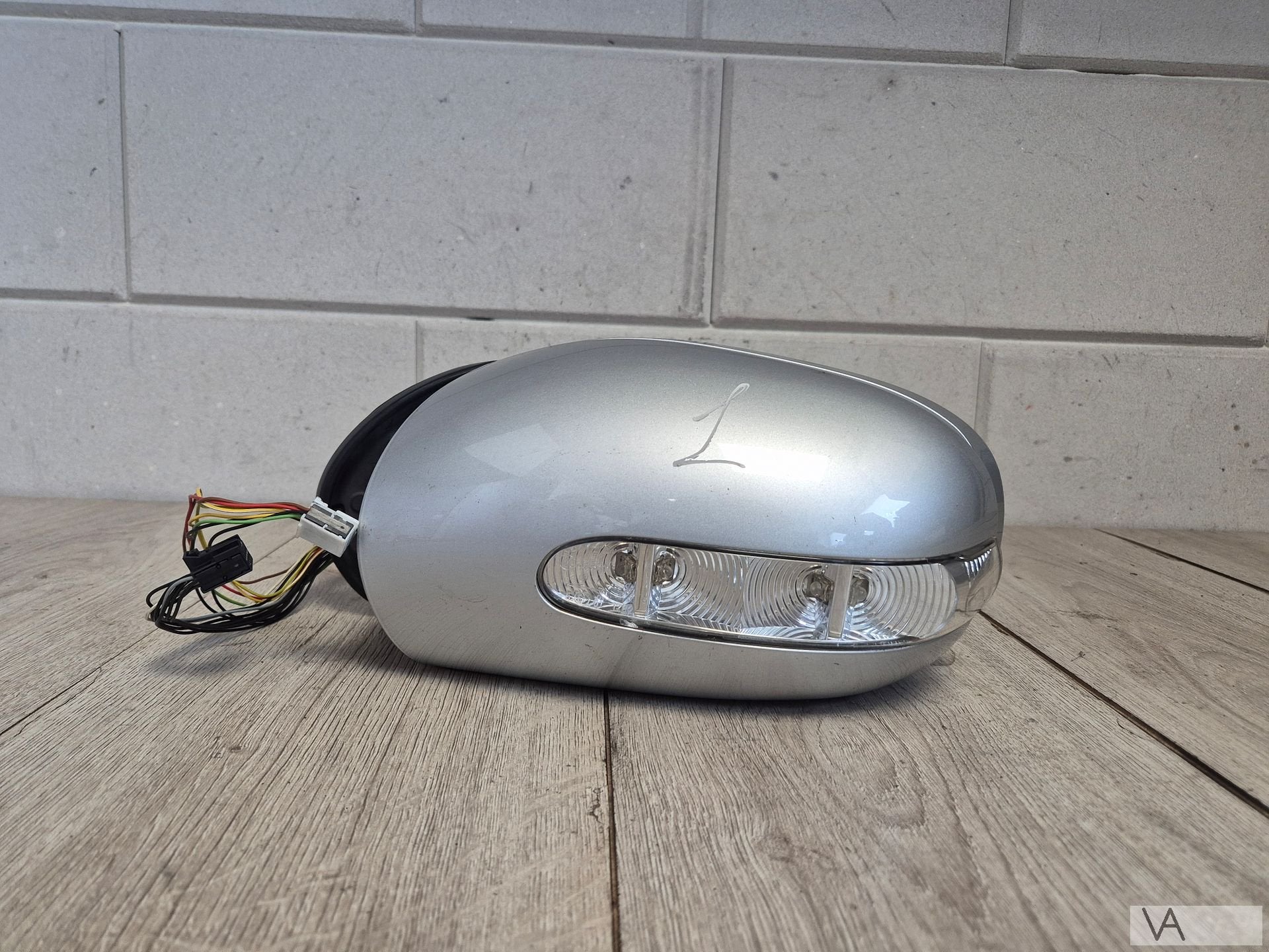 Spiegel links zelfdimmend Mercedes E klasse W211 17 draden, Auto-onderdelen, Gebruikt, -, Ophalen of Verzenden, -