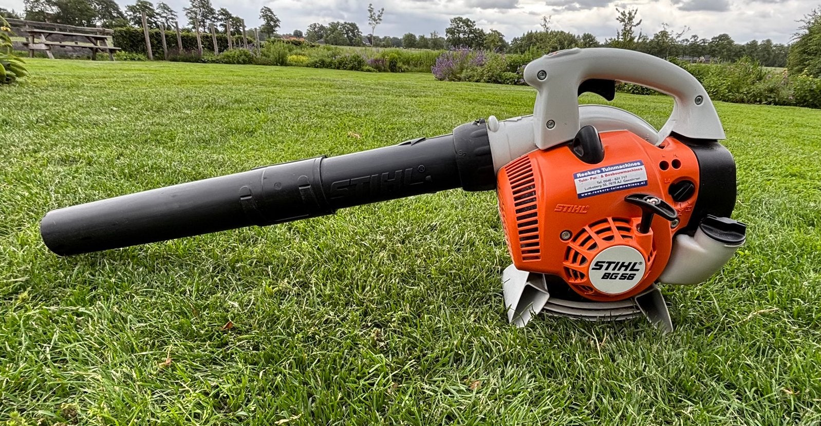 Stihl BG56 Bladblazer + Stihl FS38 Grastrimmer, Ophalen, Zo goed als nieuw, Benzine