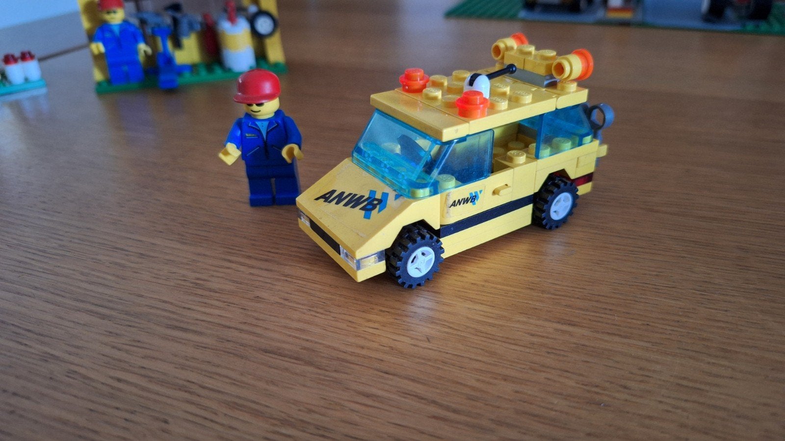 Lego System 2140 ANWB Wegenwacht set met instructies, City, Lego, Ophalen of Verzenden, Zo goed als nieuw
