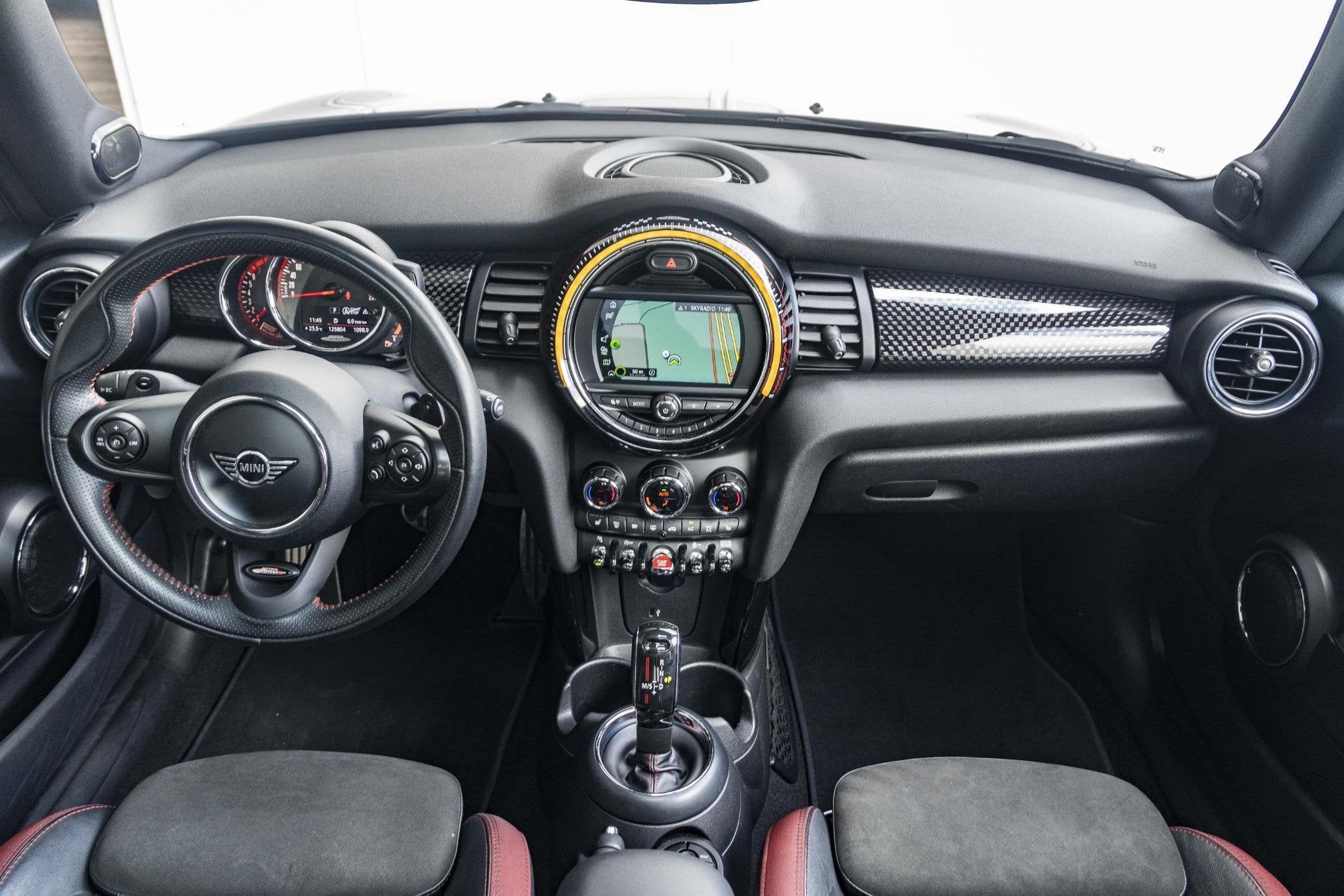 MINI 3-Deurs John Cooper Works Chili | Glazen panoramadak |, Auto's, Mini, Stof, Gebruikt, 4 cilinders, 4 stoelen