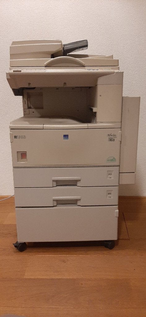 Nieuwstaat Ricoh Copy/Print/Fax Multifunctionele Machine, Ophalen, Zo goed als nieuw