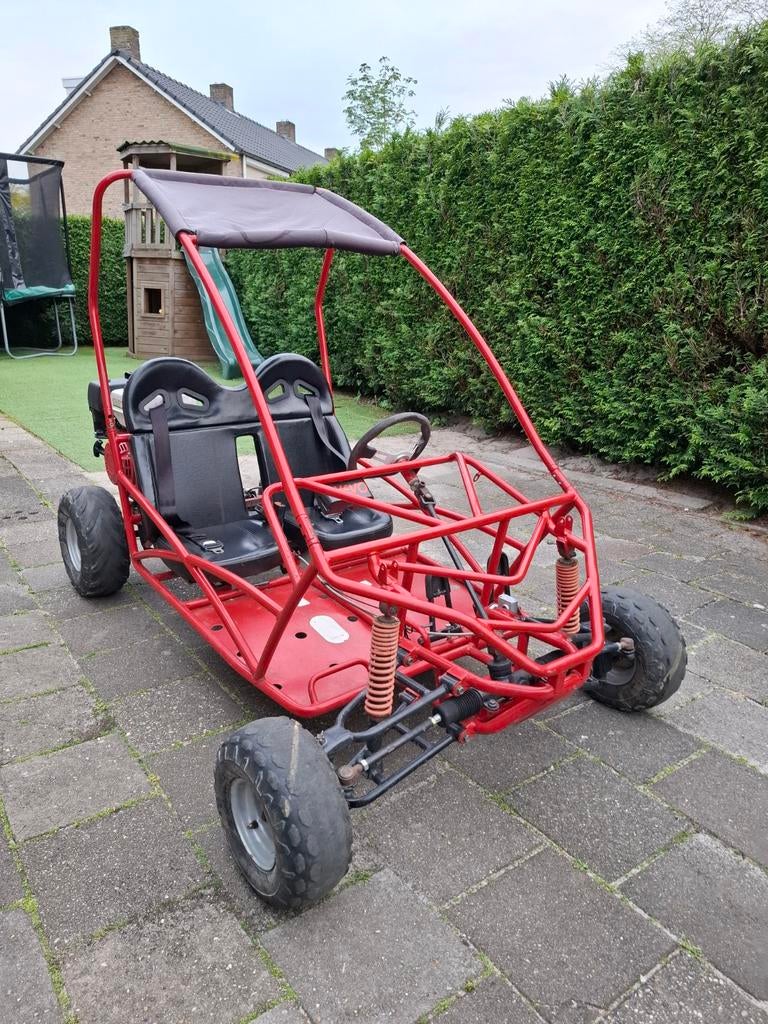 Buggy 2-zitter met Honda GX240 motor, Sport en Fitness, Karting, Ophalen of Verzenden, Gebruikt, Kart