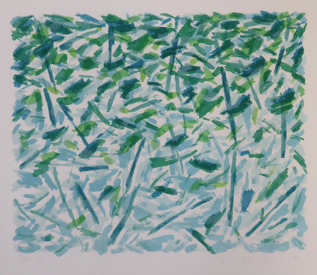 Litho Marian Schulte 40x32  Amsterdamse Kunstenaar  Grafiek, Antiek en Kunst, Kunst | Litho's en Zeefdrukken, Ophalen of Verzenden