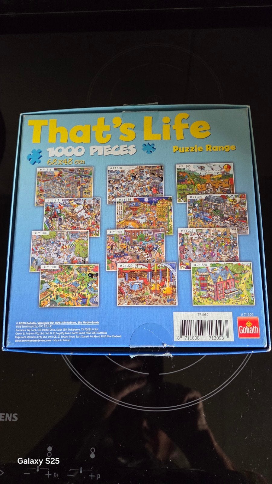 That's Life 1000 stukjes legpuzzel - Goliath, Ophalen of Verzenden, 500 t/m 1500 stukjes, Zo goed als nieuw, Legpuzzel