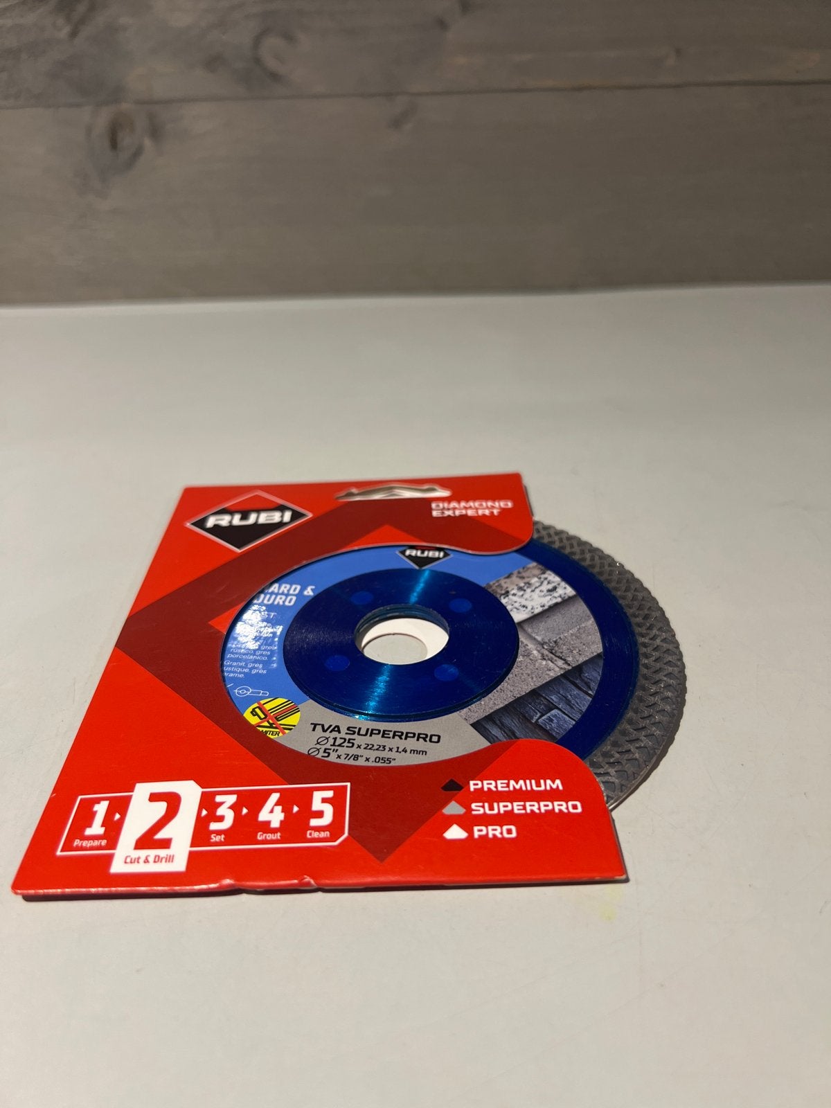 Rubi TVA Superpro Diamantslijpschijf 125mm, N, N, Nieuw, Ophalen of Verzenden