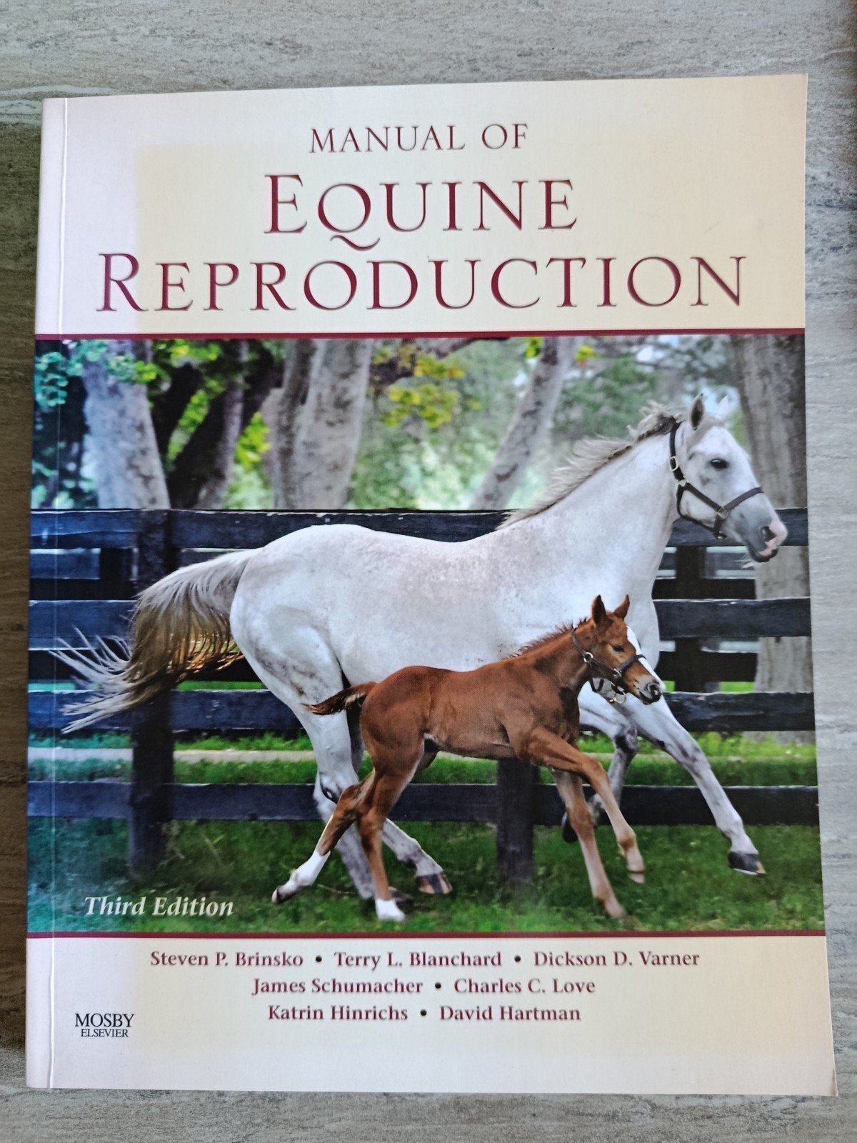 Manual of equine reproduction, Ophalen of Verzenden, Zo goed als nieuw, Paarden of Pony's