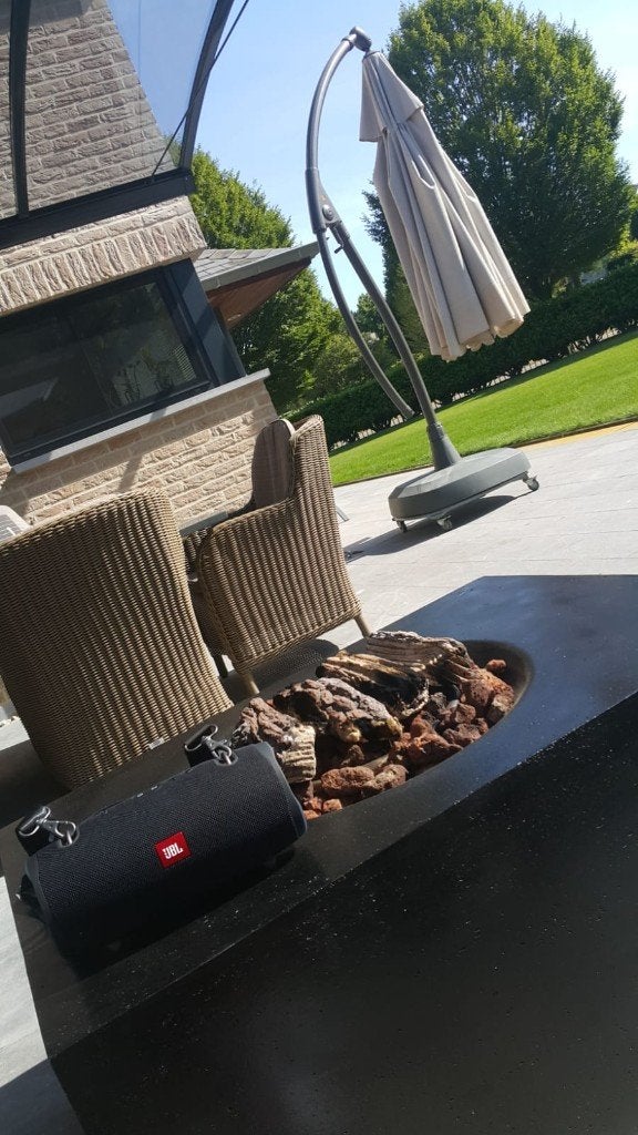Parasoldoek Hartman zweefparasol 3.20 mtr. doorsnede, Tuin en Terras, Parasols, Ophalen, Zo goed als nieuw, Minder dan 1 meter