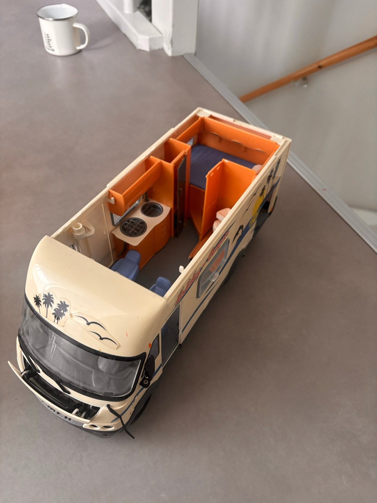 Playmobilachhtuge Camperbus - Gratis af te halen, Kinderen en Baby's, Ophalen, Gebruikt, Complete set, Voertuig