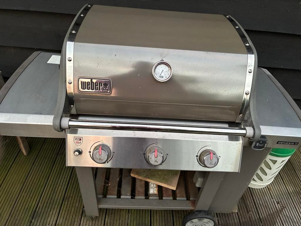 Weber Genesis II E-310 Gasbarbecue - Gebruikt, Tuin en Terras, Ophalen, Gebruikt