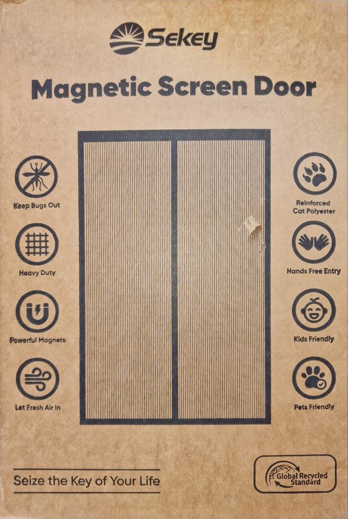 Sekey magnetische vliegengordijn / magneethor 100x220, Ophalen of Verzenden, Nieuw