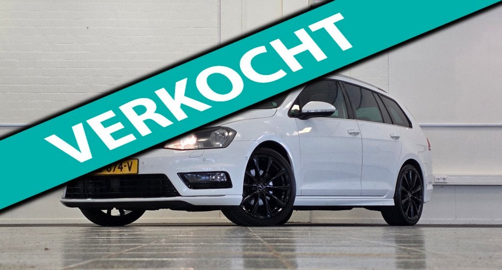 Volkswagen Golf Variant 1.4 TSI Highline R-Line Schuifdak Na, Auto's, Volkswagen, Bedrijf, Te koop, Golf Variant, ABS, Achteruitrijcamera