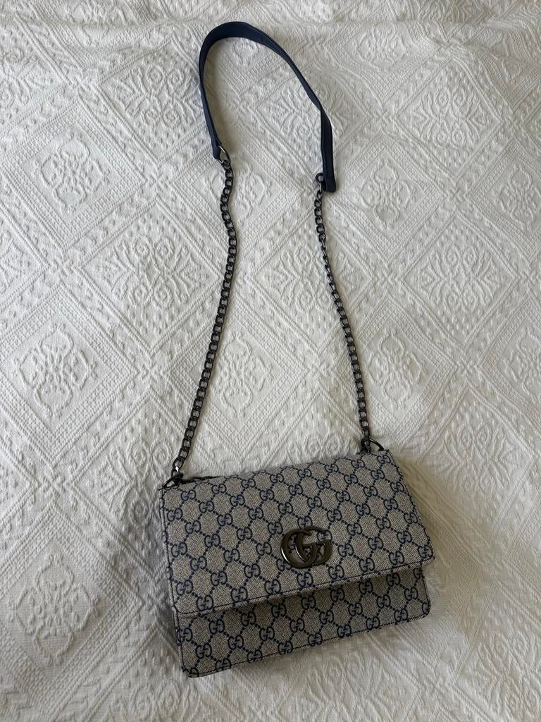 Gucci tas jeans, Ophalen, Nieuw, Blauw, Schoudertasje