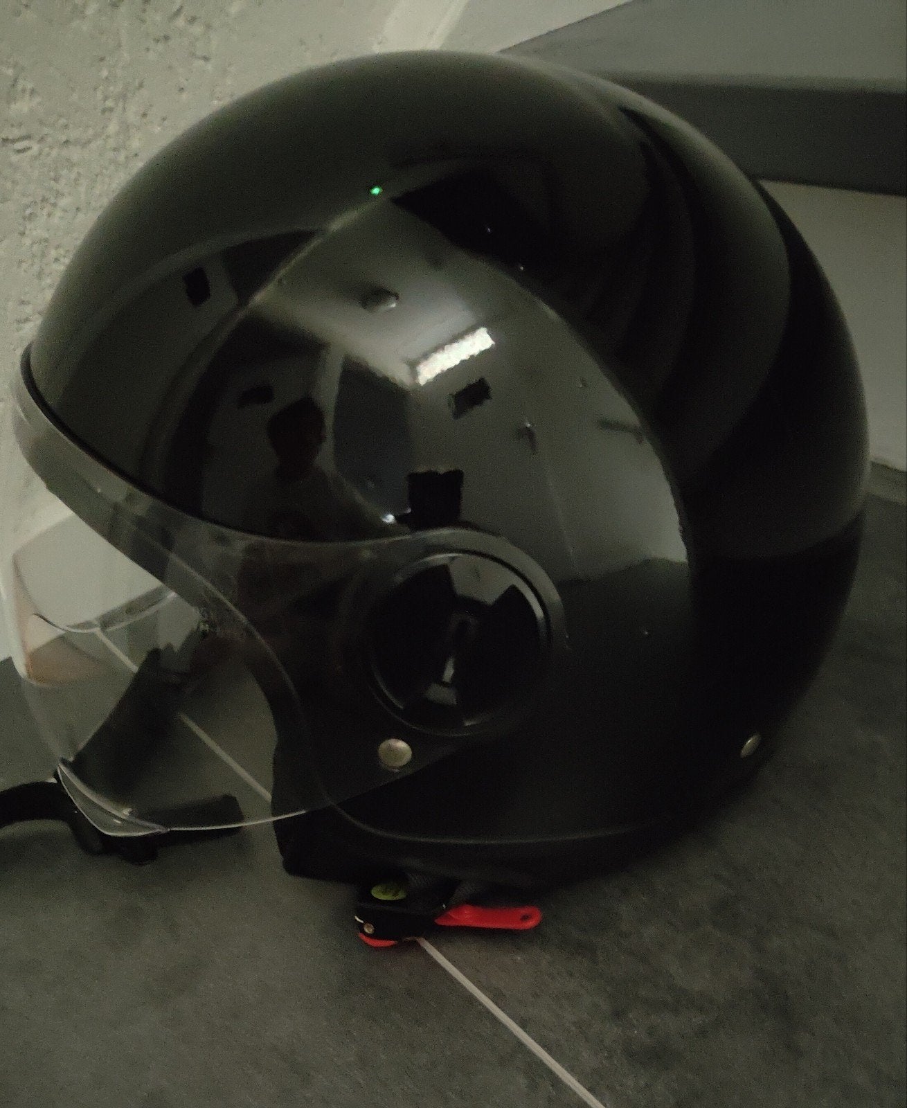 VinZ scooterhelm - Maat XS (53-54 cm) - Zo goed als nieuw, Fietsen en Brommers, Brommerhelmen, Ophalen, Zo goed als nieuw, Extra small of kleiner