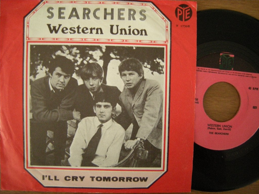 The Searchers (Western Union), Gebruikt, 7 inch, Ophalen of Verzenden, Pop