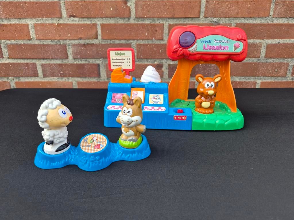 VTech SmartVille IJssalon met figuren, Ophalen of Verzenden, Gebruikt, Jongen of Meisje