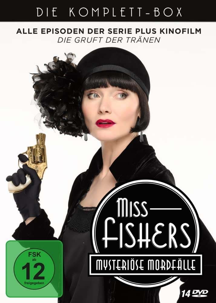 Miss Fisher's Murder Mysteries (14DVD BOX) Complete TV-Serie, Alle leeftijden, Ophalen of Verzenden, Zo goed als nieuw, Thriller