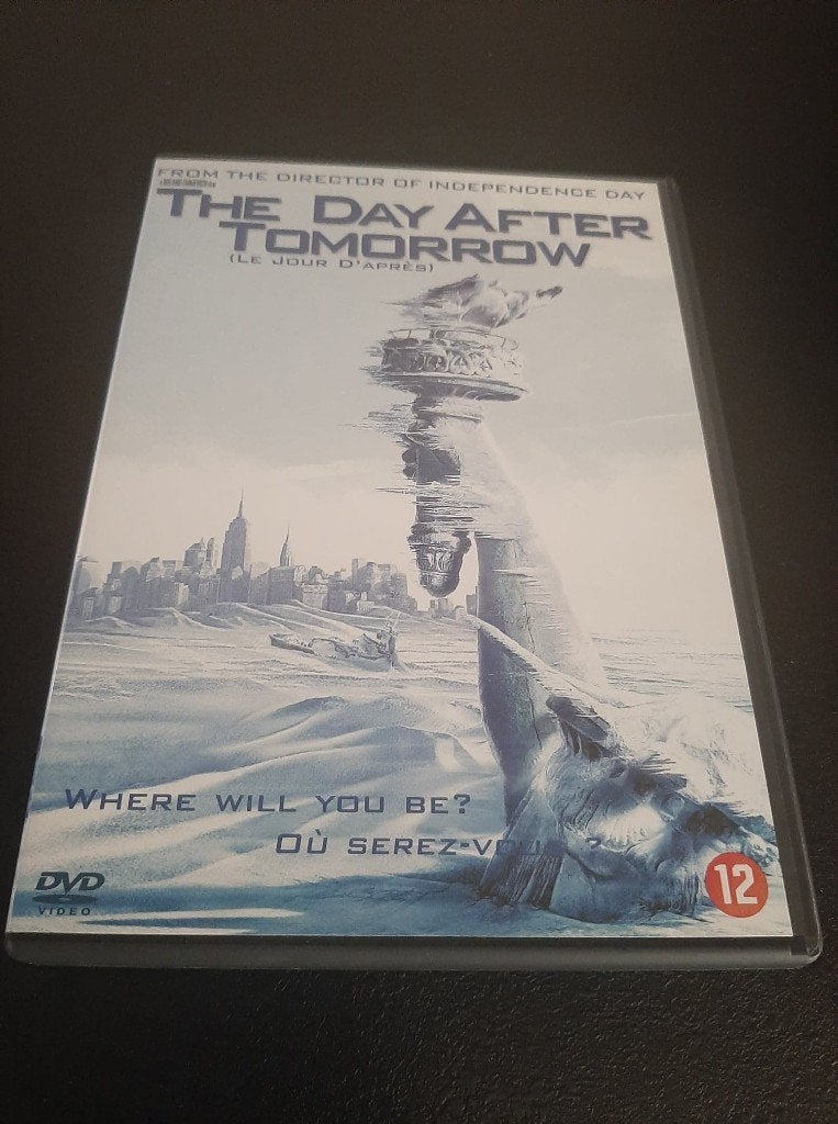 The day after tomorrow, Jake Gyllenhaal, Dennis Quaid!, Vanaf 12 jaar, Ophalen of Verzenden, Gebruikt, Overige genres