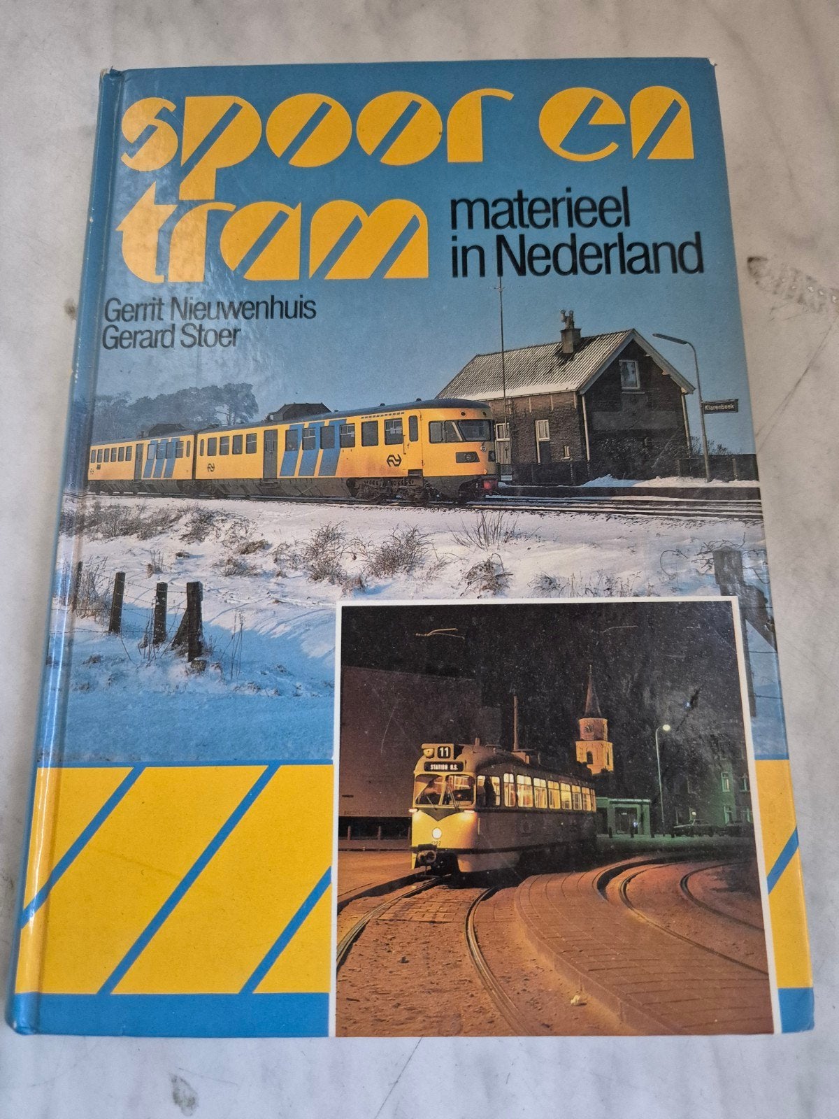 Spoor en Tram Materieel in Nederland - Gerrit Nieuwenhuis, Ophalen of Verzenden, Zo goed als nieuw, Gerrit Nieuwenhuis, Gerard Stoer