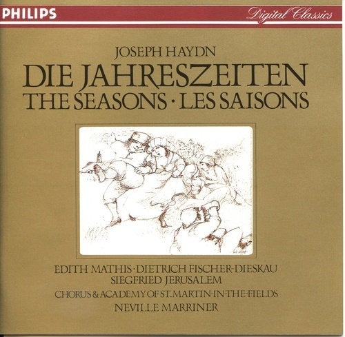 HAYDN Die Jahreszeiten 2 - CD MARRINER PHILIPS, Cd's en Dvd's, Cd's | Klassiek, Gebruikt, Classicisme, Ophalen of Verzenden