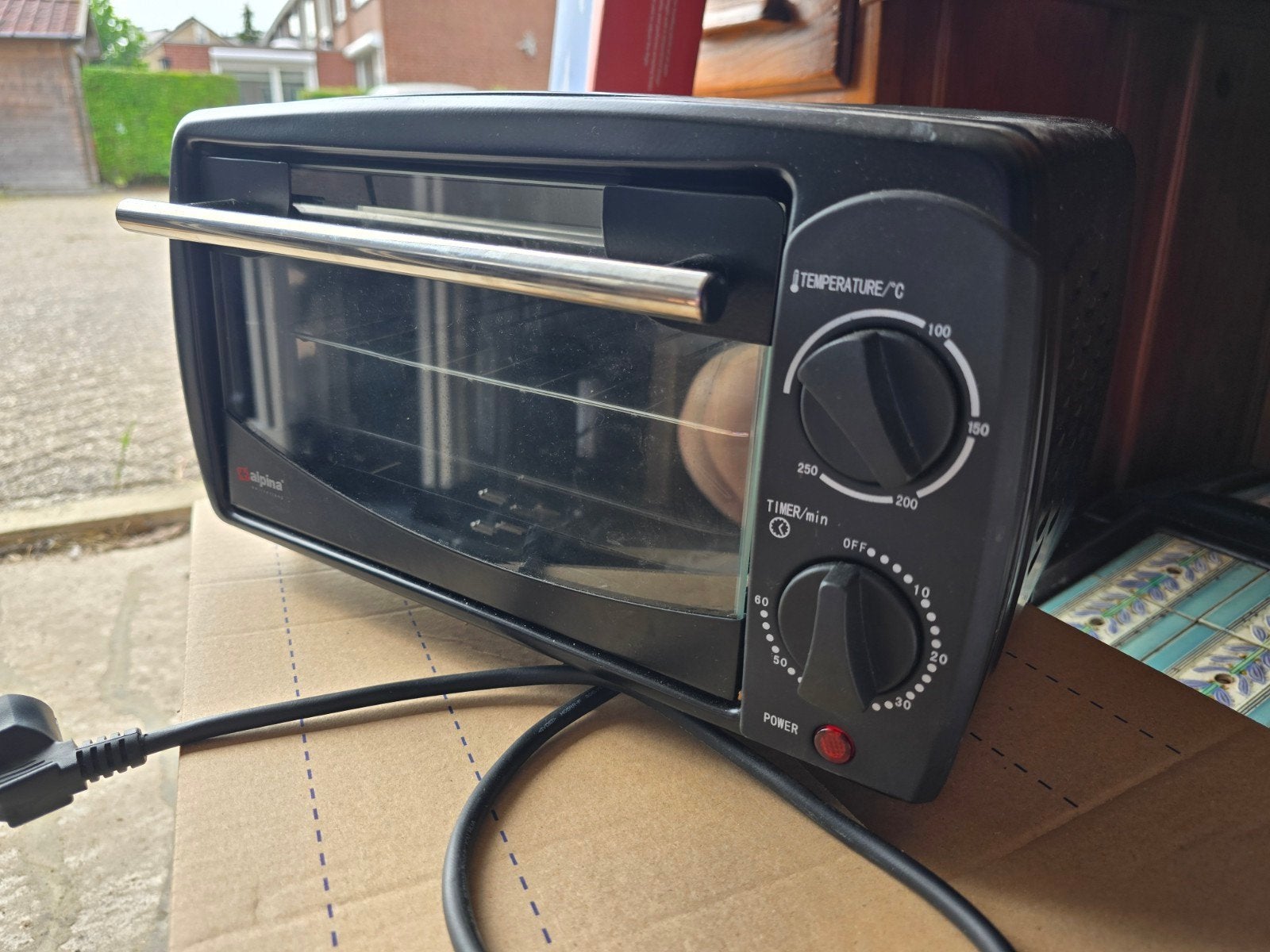 Alpina Mini-oven / Toaster Oven SF-7634 - Compact en Handig, Ophalen, Zo goed als nieuw