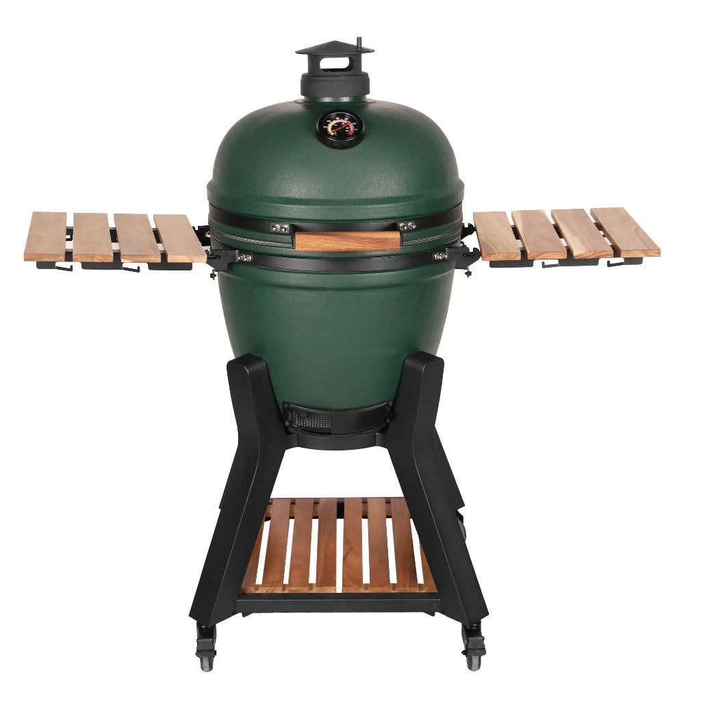 Premium 23,5 inch xl kamado, Tuin en Terras, Houtskoolbarbecues, Ophalen of Verzenden, Nieuw, Met accessoires