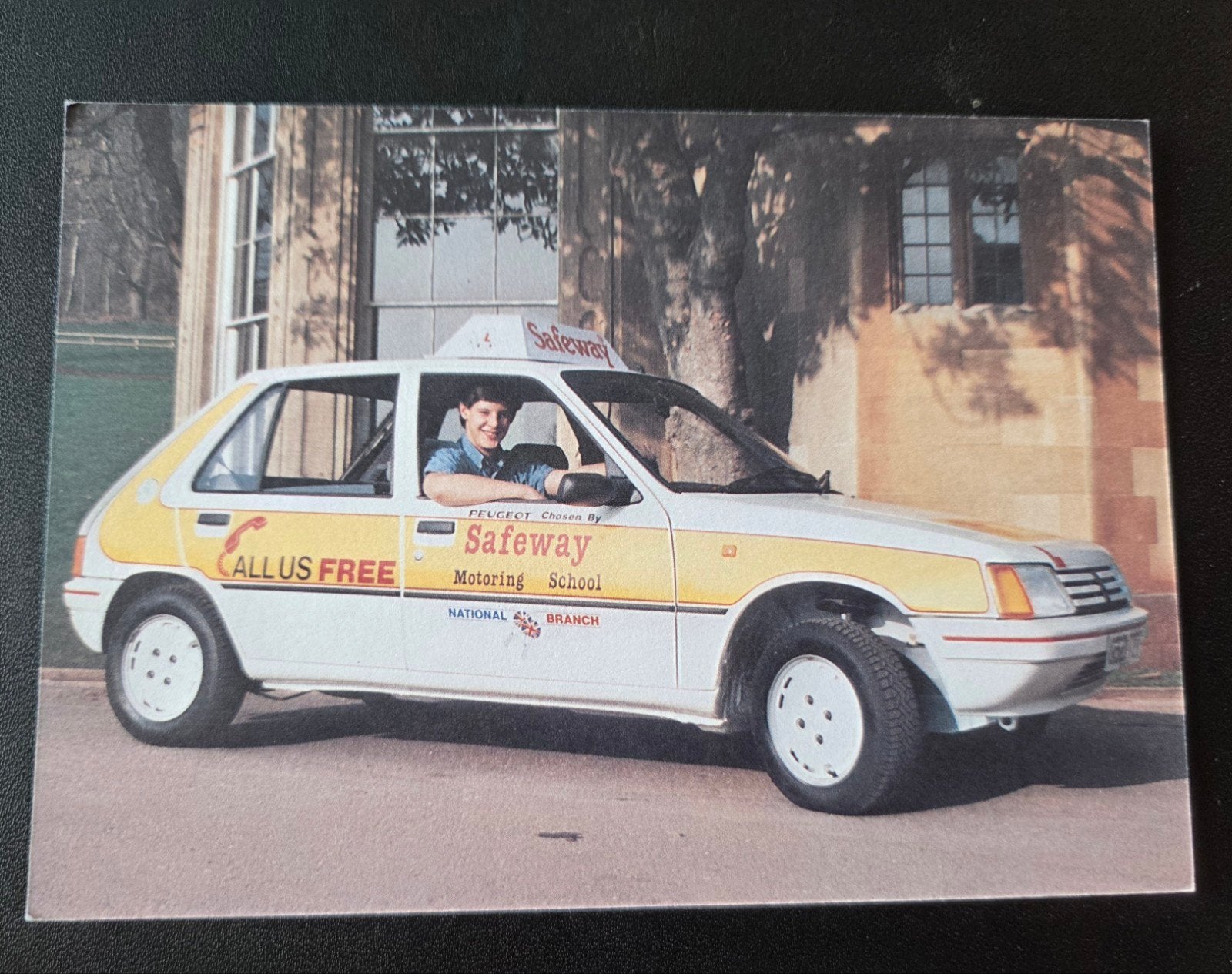 Safeway Motoring School Reclamekaart, Verzenden, 1960 tot 1980, Ongelopen, Voertuig