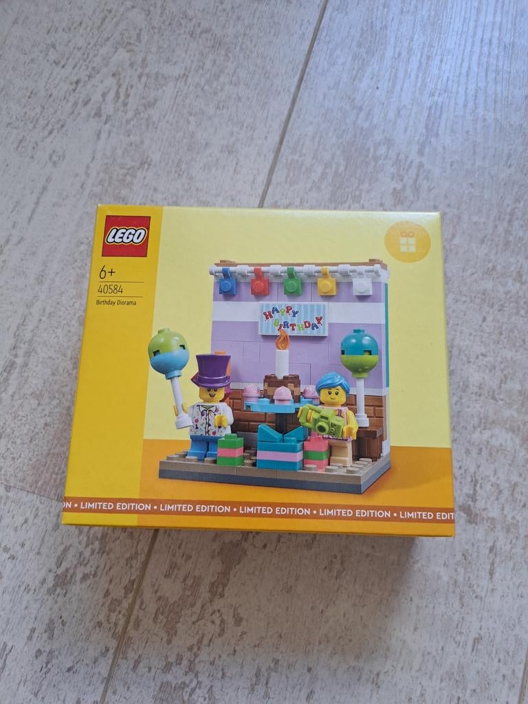 LEGO 40584 Verjaardagsdiorama - Limited Edition, Inclusief minifiguren, Overige thema's, Lego, Nieuw
