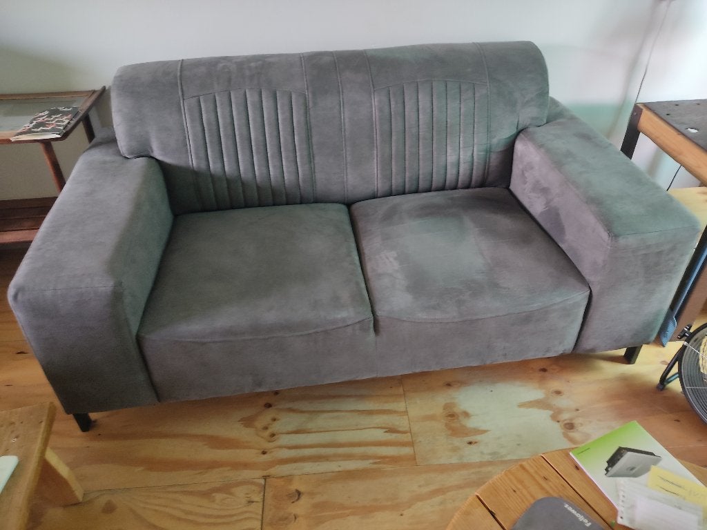 Bankstel 2-zits. Nieuw staat!!, Ophalen, Tweepersoons, 75 tot 100 cm, Zo goed als nieuw
