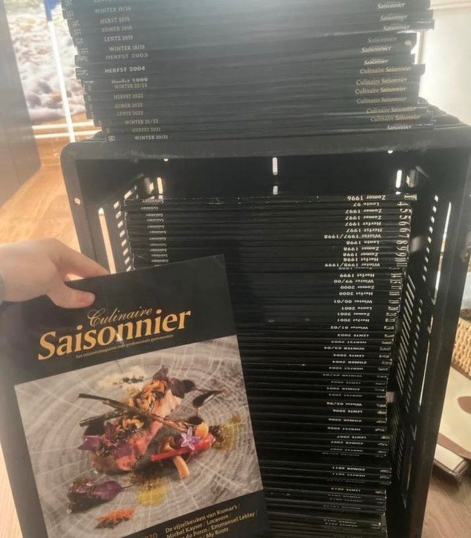 Grote collectie Saisonnier culinaire tijdschriften (1-107), Ophalen, Zo goed als nieuw, Overige typen