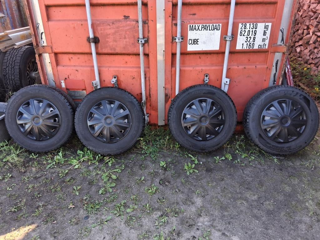 Set van 4 All-Season Banden met Velgen - 15 inch, Gebruikt, 16 inch, Banden en Velgen, All Season