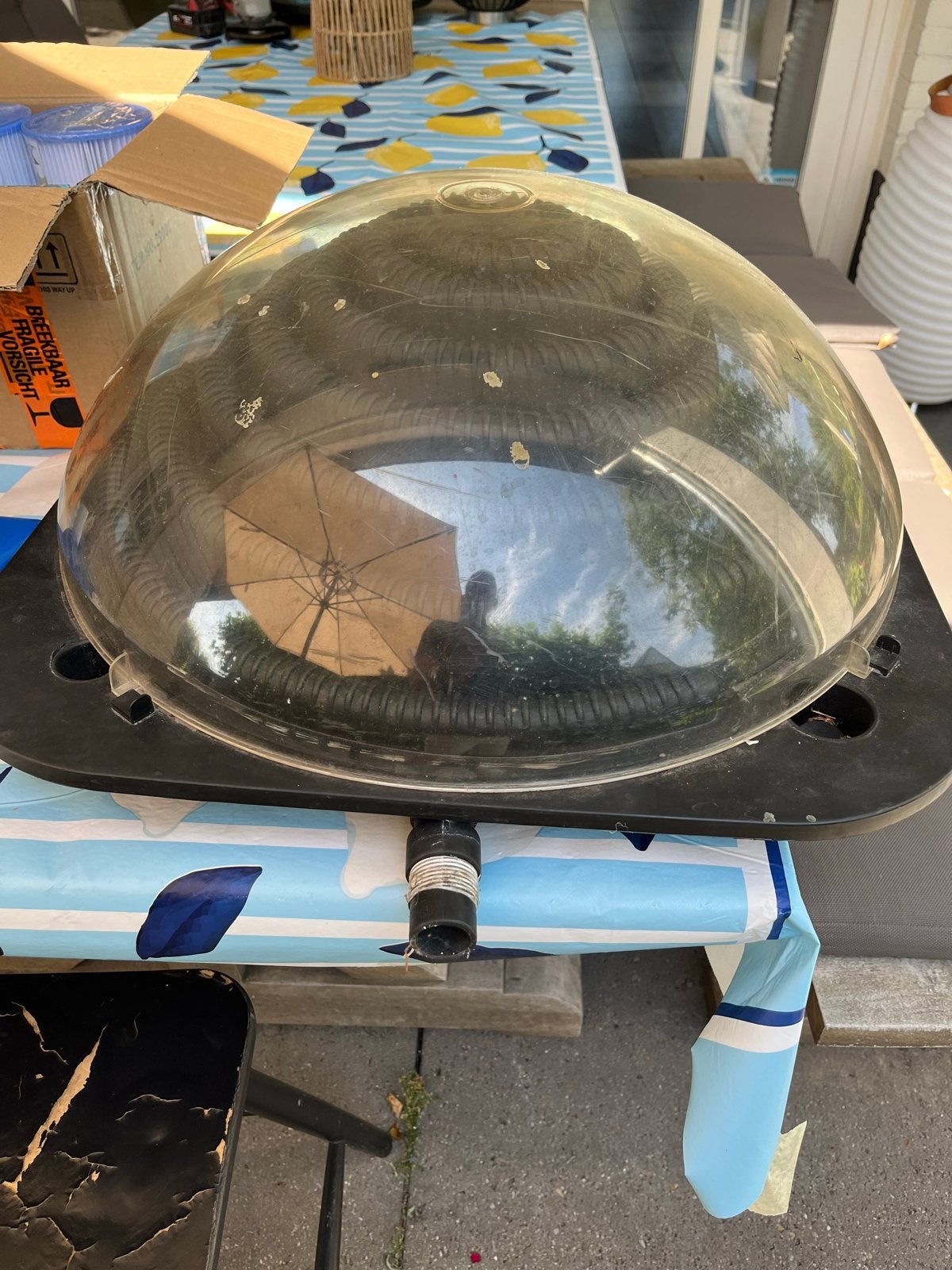 Zwembad accessoires: Solar Heater, filters en meer, Tuin en Terras, Zwembad-toebehoren, Ophalen, Gebruikt, Filter