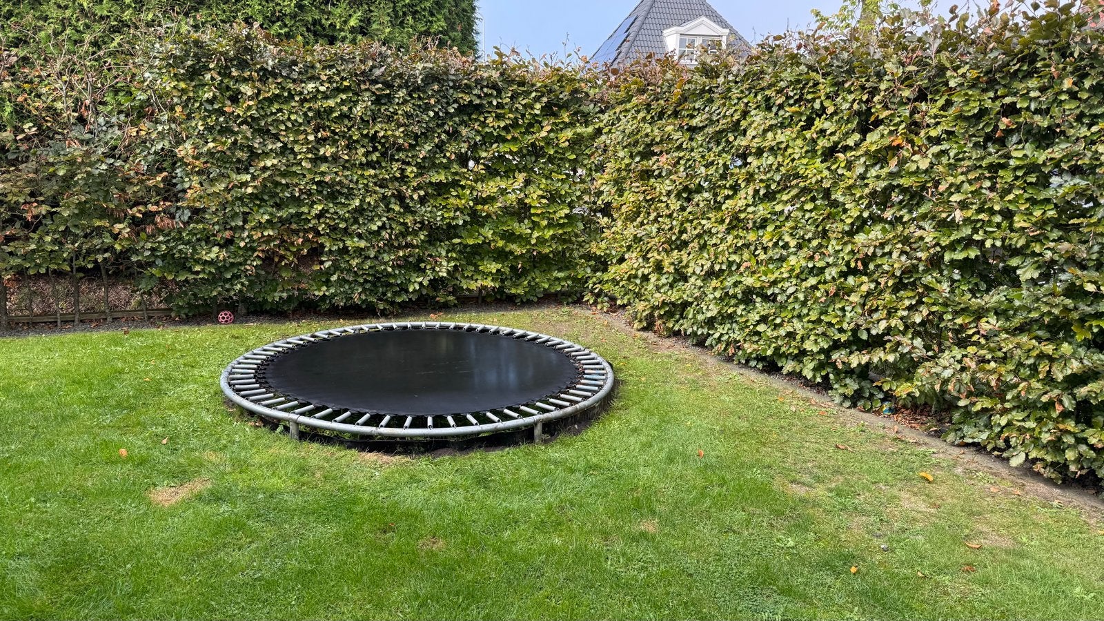 Ronde ingraaf trampoline 240 cm, Kinderen en Baby's, Ophalen, Gebruikt