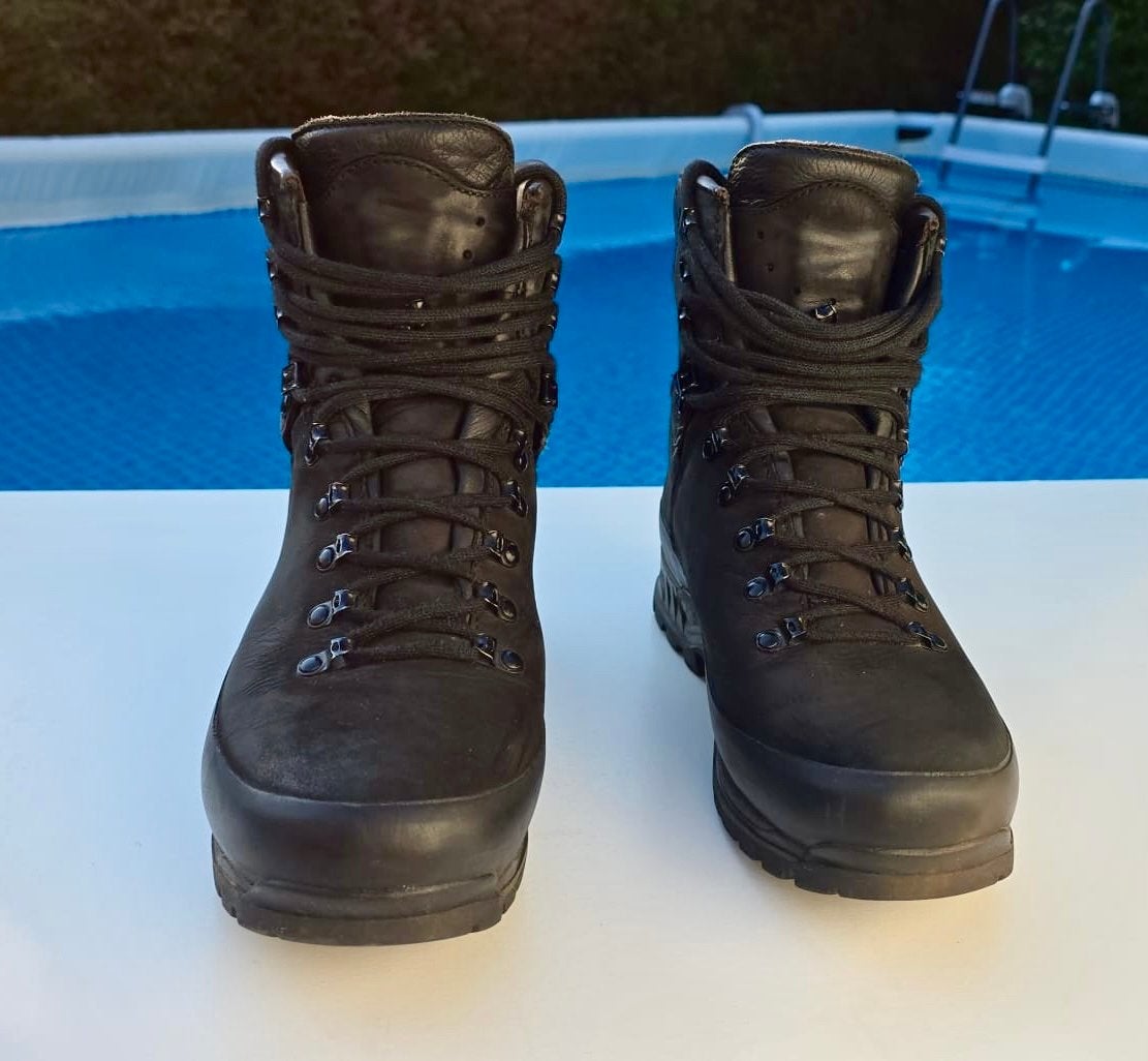 Meindl M2 Defensie Gore-Tex wandel/bergschoenen – Maat 43 –, Ophalen of Verzenden, Zo goed als nieuw, Schoenen