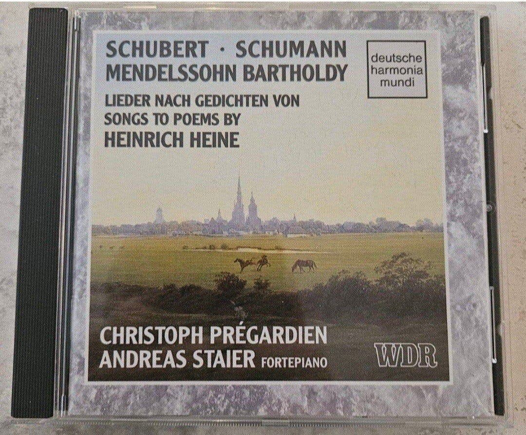 Schubert / Schumann / Mendelssohn – Lieder nach Gedichten vo, Cd's en Dvd's, Ophalen of Verzenden, Romantiek, Zo goed als nieuw
