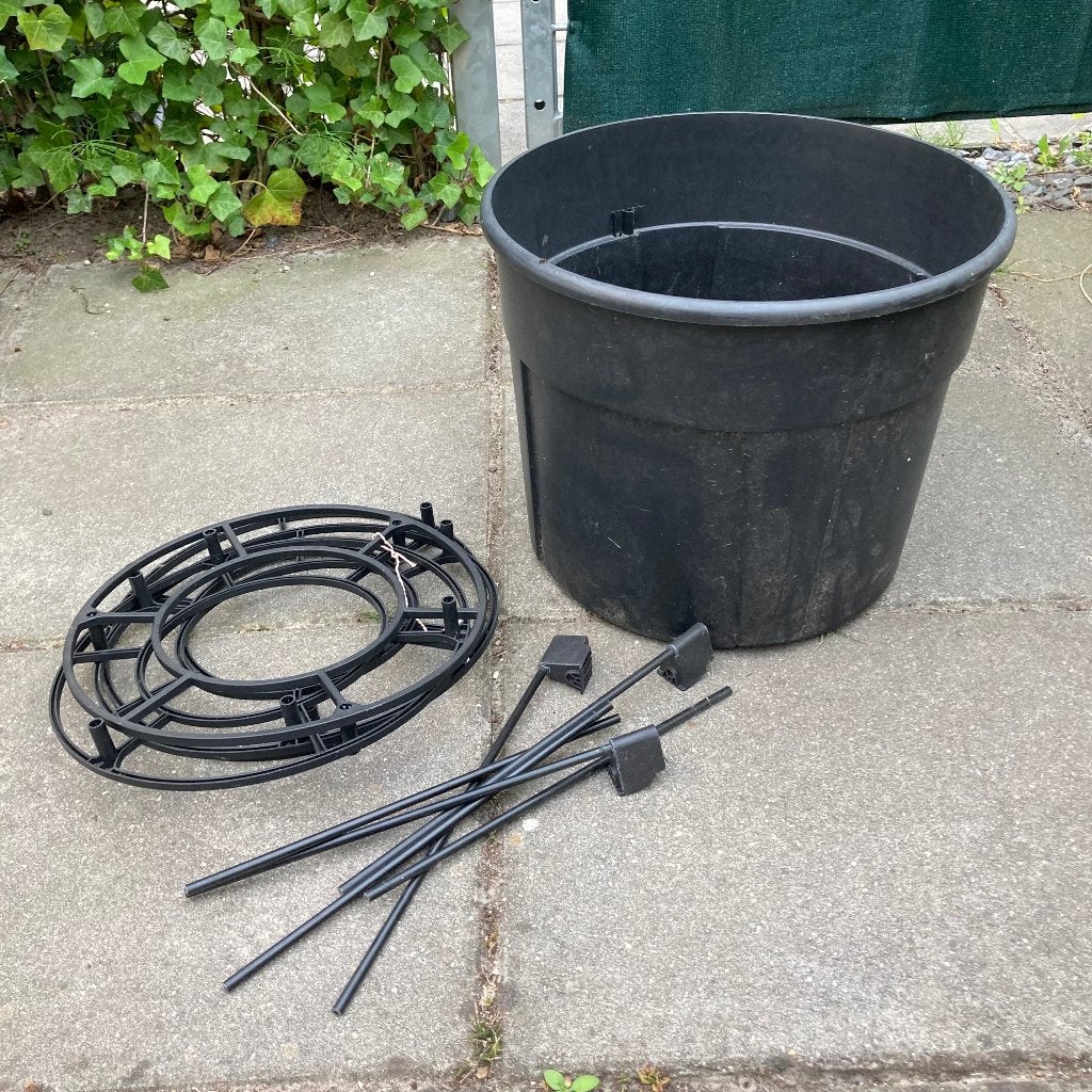 Tomatenpot, Tuin en Terras, Bloempotten, Kunststof, Gebruikt, Rond, Balkon