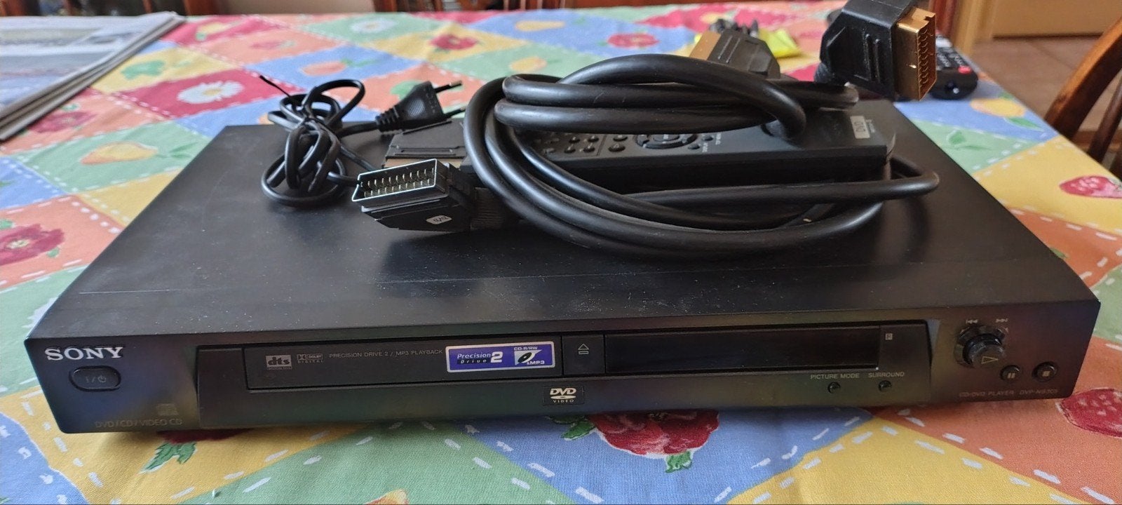 Sony DVD-speler/recorder met afstandsbediening en kabels, Audio, Tv en Foto, Dvd-spelers, Ophalen of Verzenden, Gebruikt, Dvd-recorder
