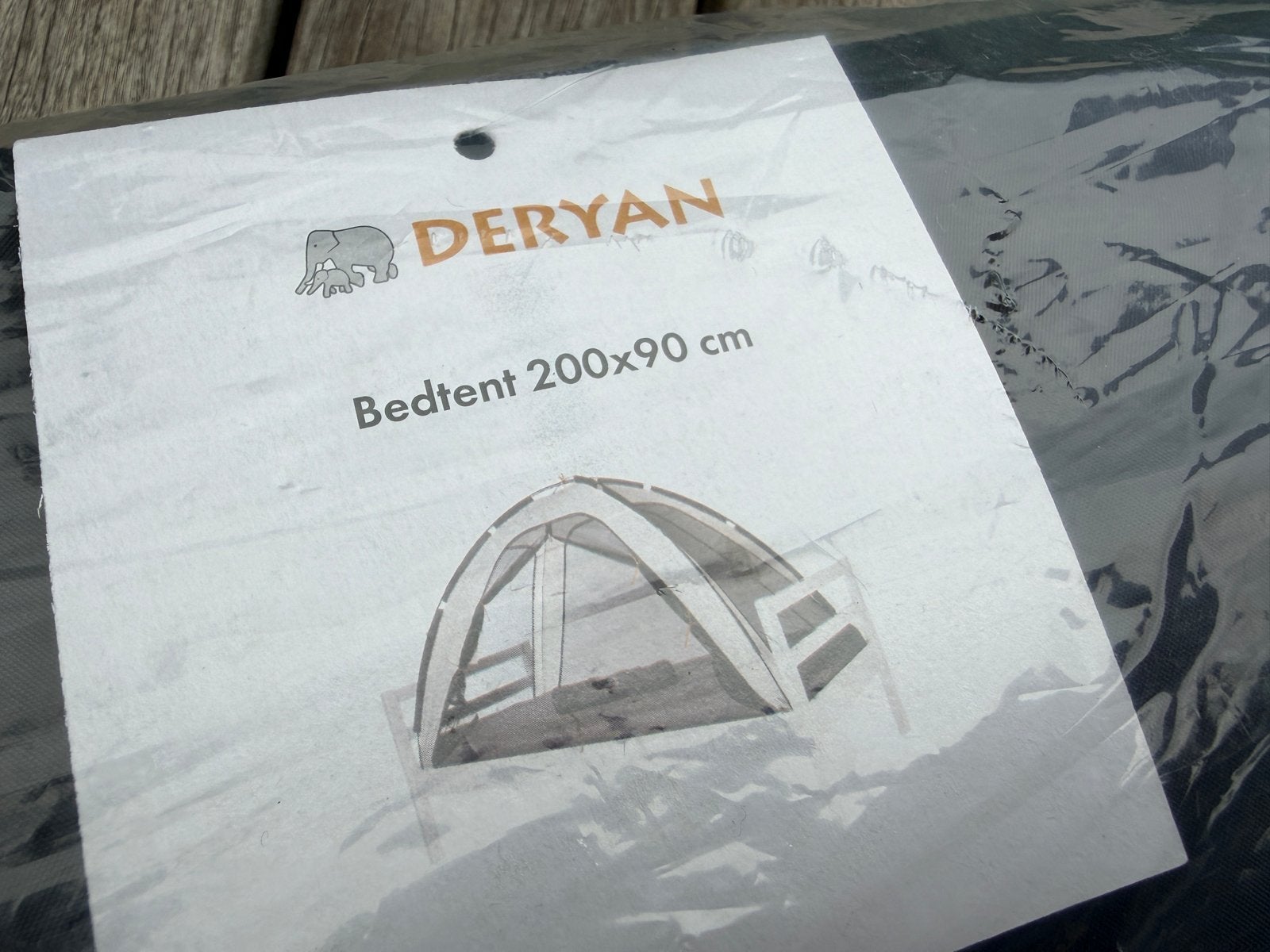 Nieuwe Deryan bedtent 200x90 cm - Ongeopend, Ophalen of Verzenden, Nieuw, Tot en met 2