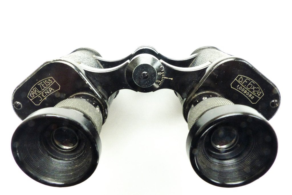 Carl Zeiss Jena DF.6x24 in zeer goede staat, Ophalen of Verzenden, Gebruikt, Minder dan 8x, Porro (met knik)