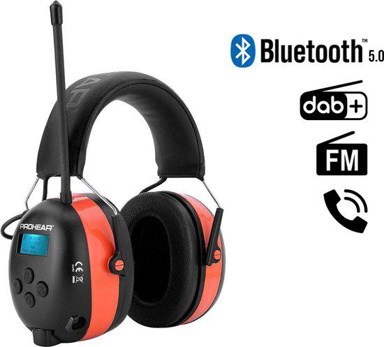 Oorkappen PROHEAR gehoorbeschermers FM DAB Bleutooth NIEUW, Ophalen of Verzenden, Bluetooth, Zo goed als nieuw